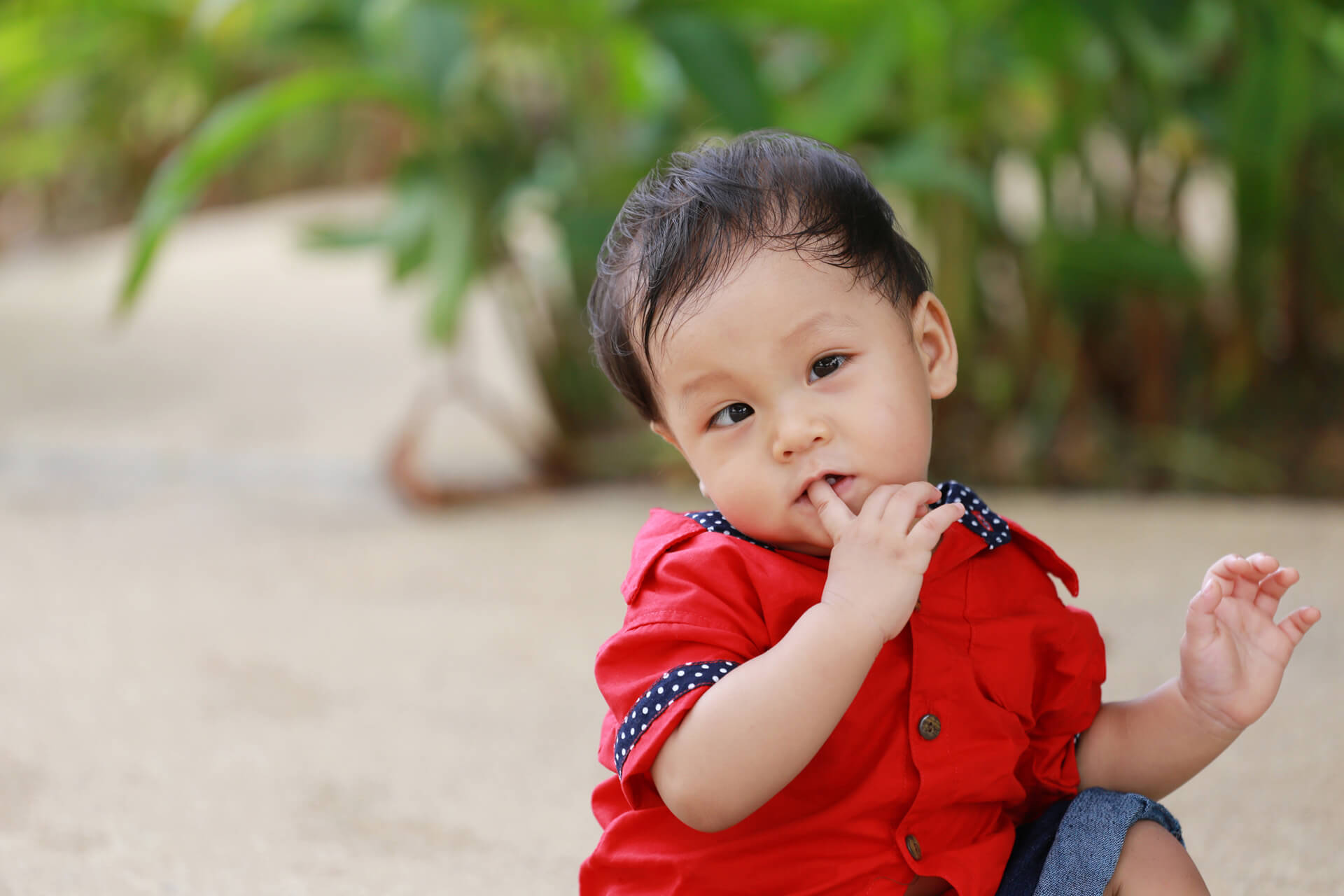 Baby With Strabismus