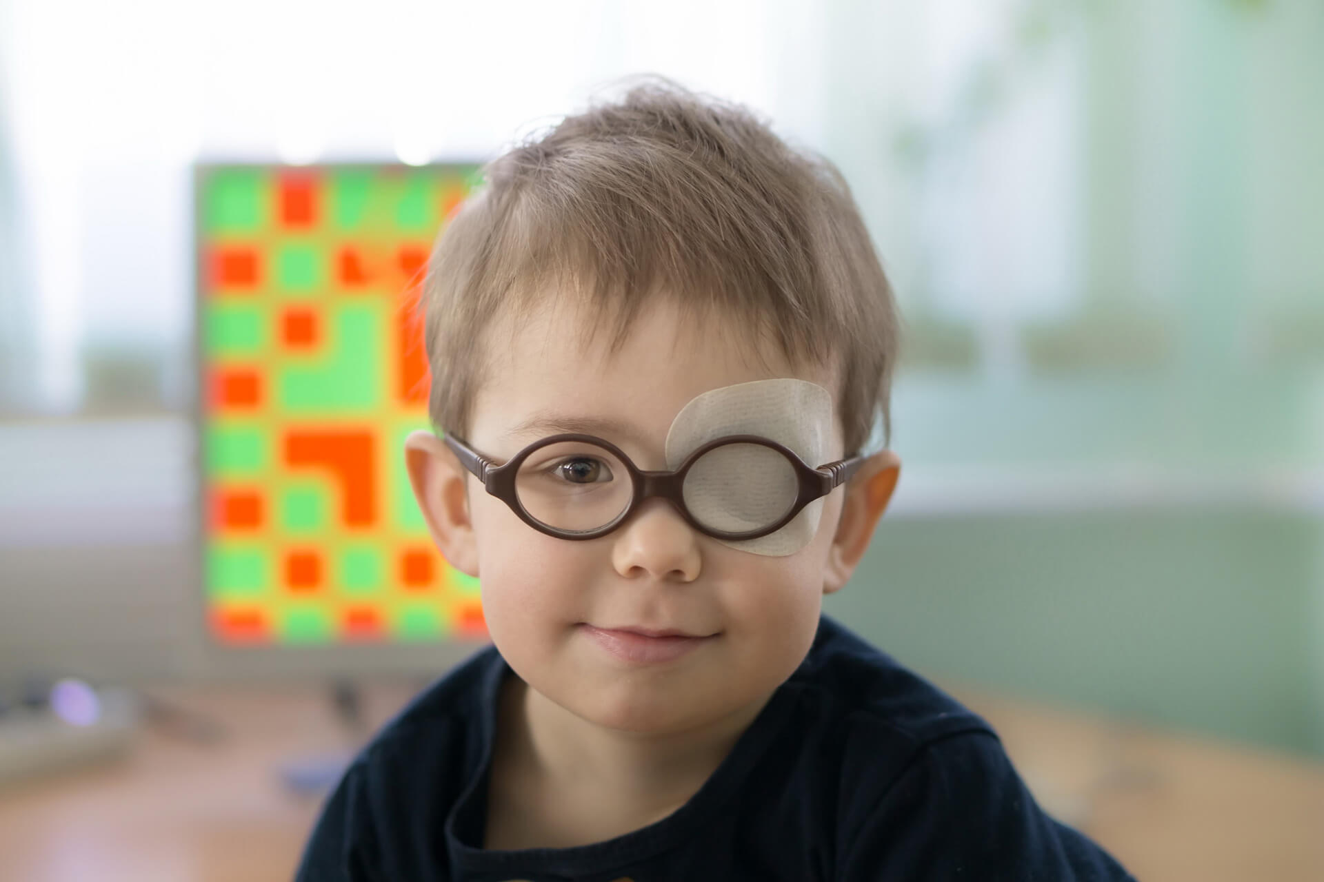 Child With Eye Patch