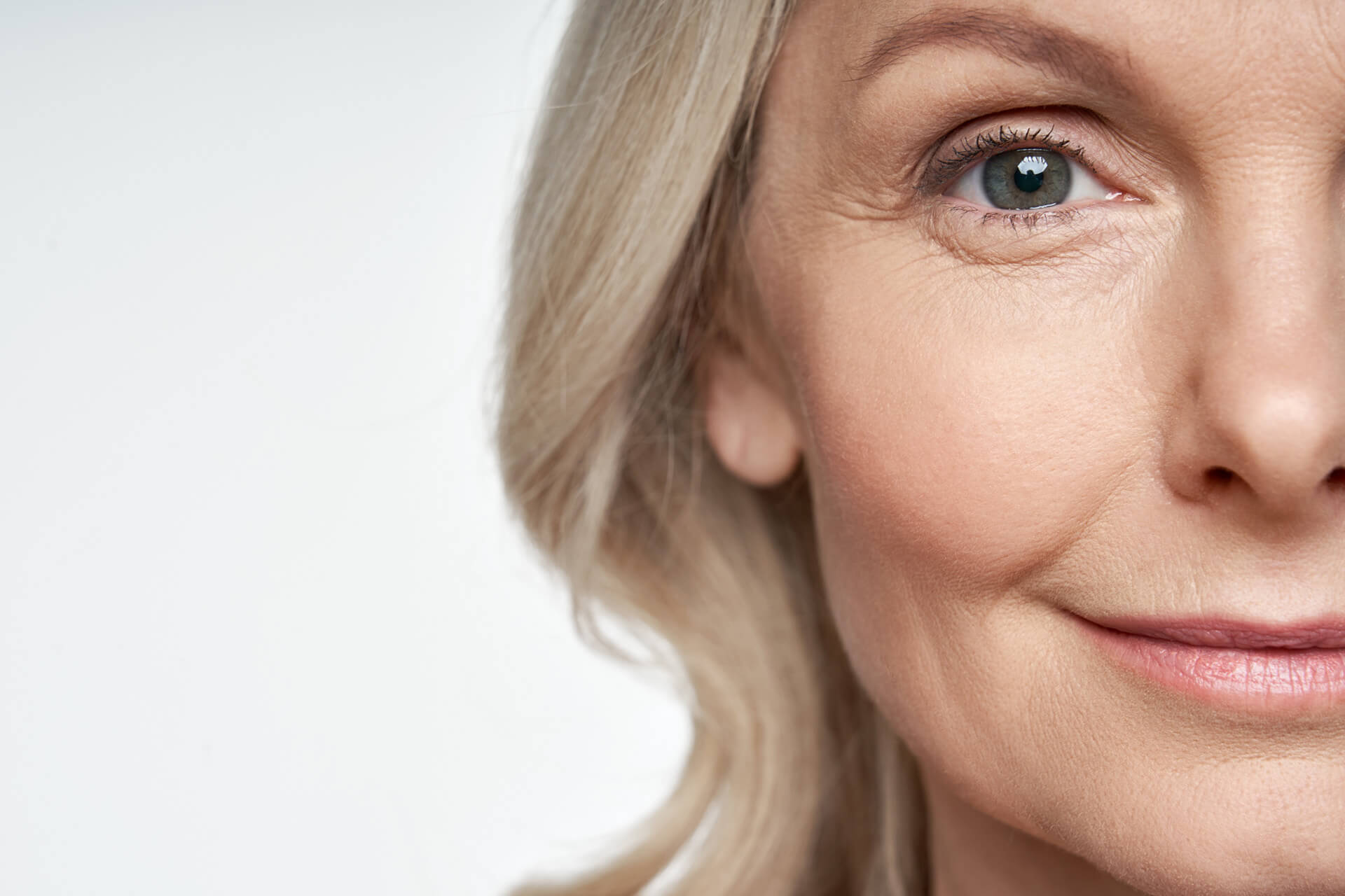 Closeup of a Woman's Face